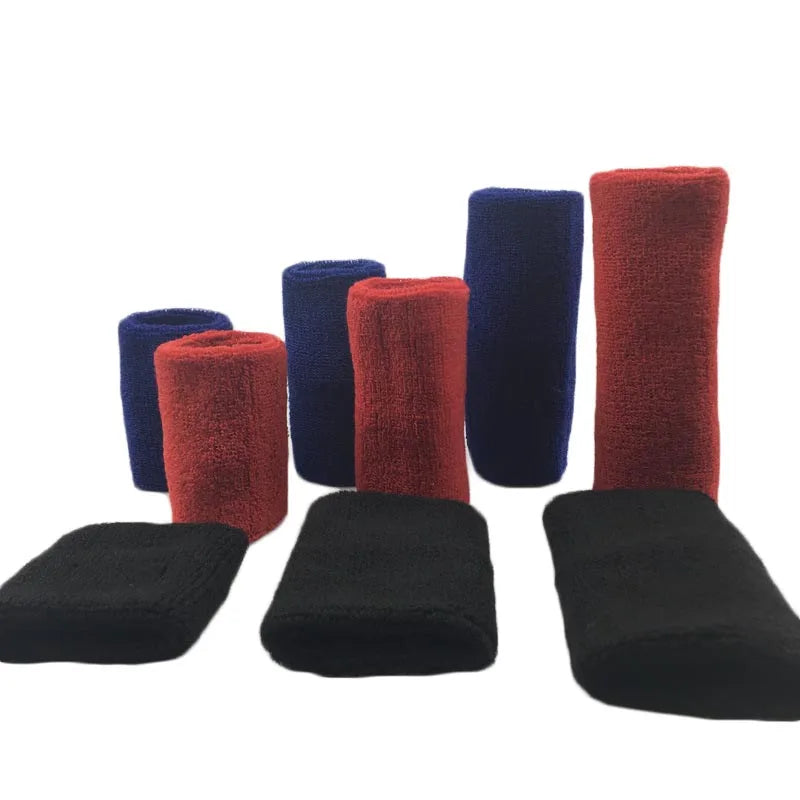 Wrist Sweatband Support Brace for Sports Tennis Basketball Volleyball Gym Wrist Support Sweat Band Towel Bracelet Protector 1pc