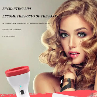Automatic Electric Silicone Lip Plumper Beauty Device Tool for Fuller Bigger Thicker Lips