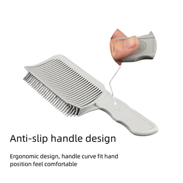 Men's Styling Hair Comb for Blending Fades Styling Arc and Flat Utility Positioning Comb 1pcs