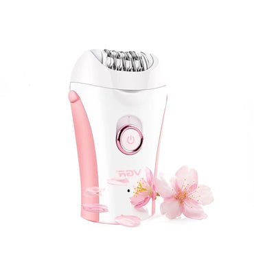 Portable Professional Electric Epilator Hair Remover for Leg Body Underarms Bikini Area Rechargeable Two Speeds Beauty Device