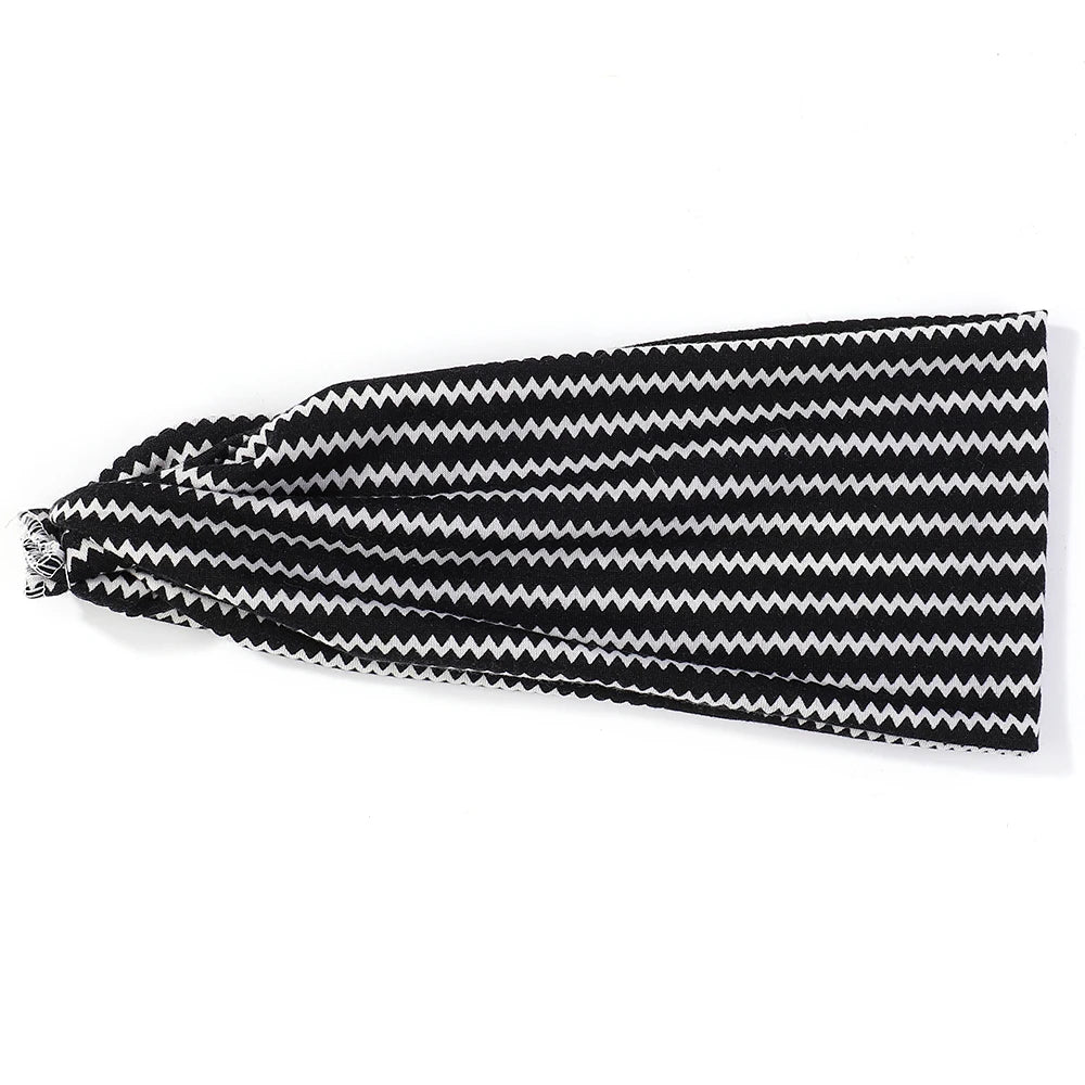 Sports Fashion Fitness Headbands Hairbands Snake Leopard Pattern Women's Postpartum Leisure Home Headwear Scrunchies