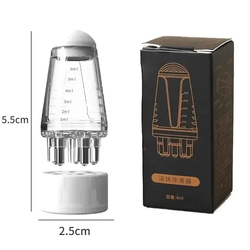 Portable Mini Scalp Essential Oil Liquid Applicator Comb Massager Guiding Anti Hair Loss Scalp Care Tool