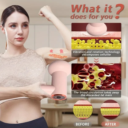 Wireless Body Sculpting Anti Cellulite Fat Burner Massager Body Shaping Care Slimming Massager Care Tool