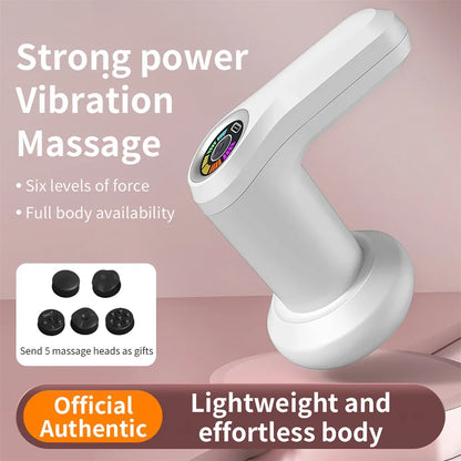 Wireless Full Body Fat Cellulite Remover Massager with 5 Massage Heads Beauty Body Sculpting Device