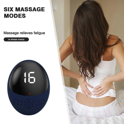 Mini Smart Home Electric Cervical Spine Shoulder and Neck Massager USB Charging Stimulator to Relieve Fatigue