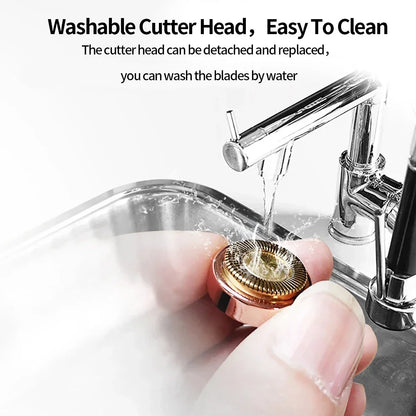 Mini Portable Lipstick Shaped Women's Electric Hair Removal Epilator Trimmer Painless Facial Shaver Small Personal Care Accessories