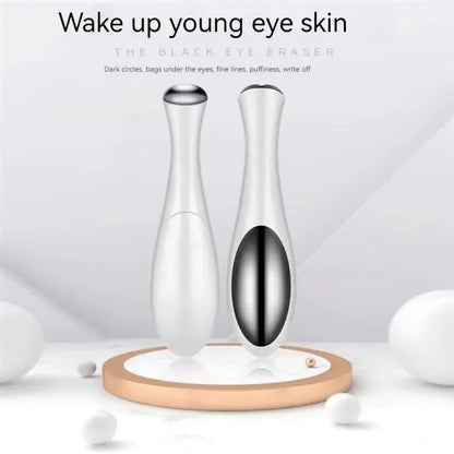 Portable Electric Eye Bags Fine Lines Remover Anti Wrinkle Massager Beauty Instrument Exquisite Eye Skin De-Bagging De-Watering Reduce Fine Lines Care Tool