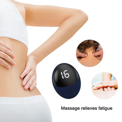 Mini Smart Home Electric Cervical Spine Shoulder and Neck Massager USB Charging Stimulator to Relieve Fatigue