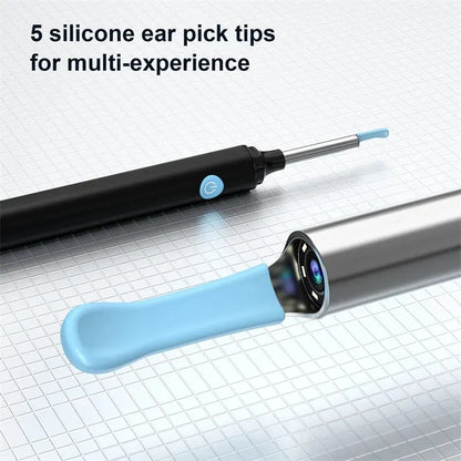 Wonderful Ear Cleaner Wax Remover with Camera Endoscope for iPhone iPad Android Ear Stick Silicone Spoon Personal Health Care Tools