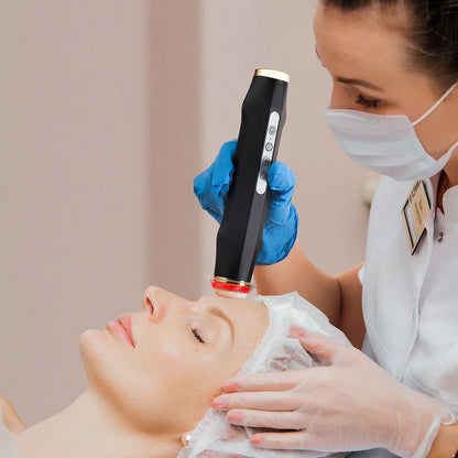 Portable Anti-aging CO2 Oxygen Bubble Pen Rechargeable Facial Cleaning Device Balance Serum Input Pen Skin Care Tool