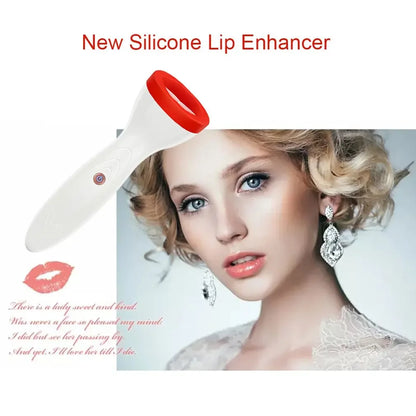 Automatic Electric Silicone Lip Plumper Beauty Device Tool for Fuller Bigger Thicker Lips
