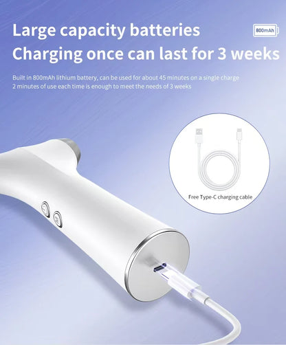 Intelligent Constant Temperature Ear Dryer 3 Speed Blower Levels for Ear Canal Drying and Care with 3 Types of Ear Tips