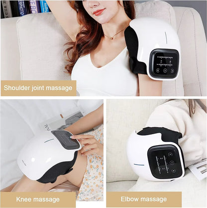 LED Touch Screen Multifunctional Smart Vibration Knee Massager Relax Muscles and Relieve Joint Discomfort