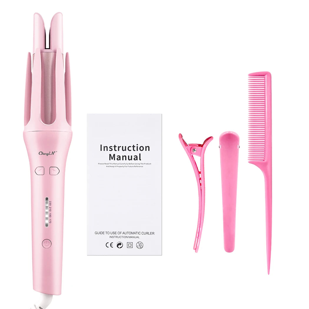 Automatic 32mm Professional Auto Rotating Ceramic Hair Curler Roller Curling Iron Wand Hair Waver