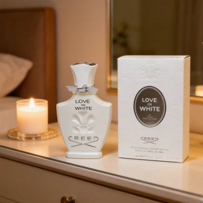 Creed Love in White – Elegant White Floral Fragrance for Women 2.5 fl oz 75ml Spray