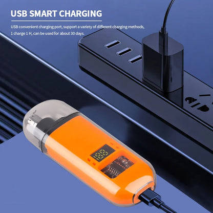 Mini Rechargeable Electric Nose Ear Hair Trimmer Clipper Multi-kinetic Shaving 2-in-1 Fully Automatic and Washable