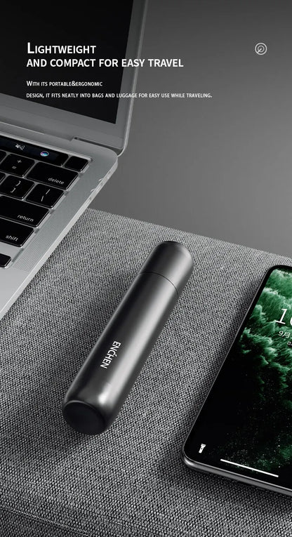 Portable Painless Ear and Nose Hair Trimmer for Men and Women Battery-Operated Personal Care Device