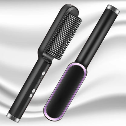 Electric Intelligent Temperature Control Ceramic Hair Straightener Brush Professional Fashion Fast Heating for Perfectly Straight Hair