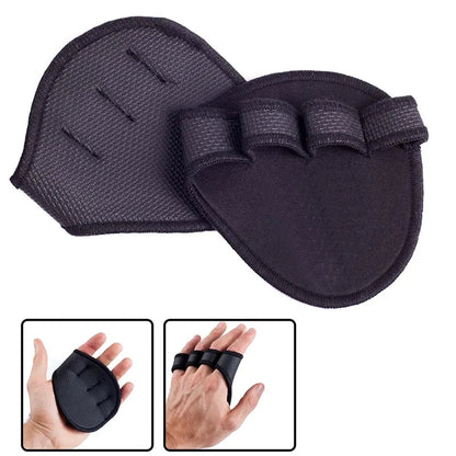 Neoprene Lifting Grip Pads Gloves for Gym Weightlifting Calisthenics Powerlifting Workouts Fitness Sports Hand Protector 2pcs