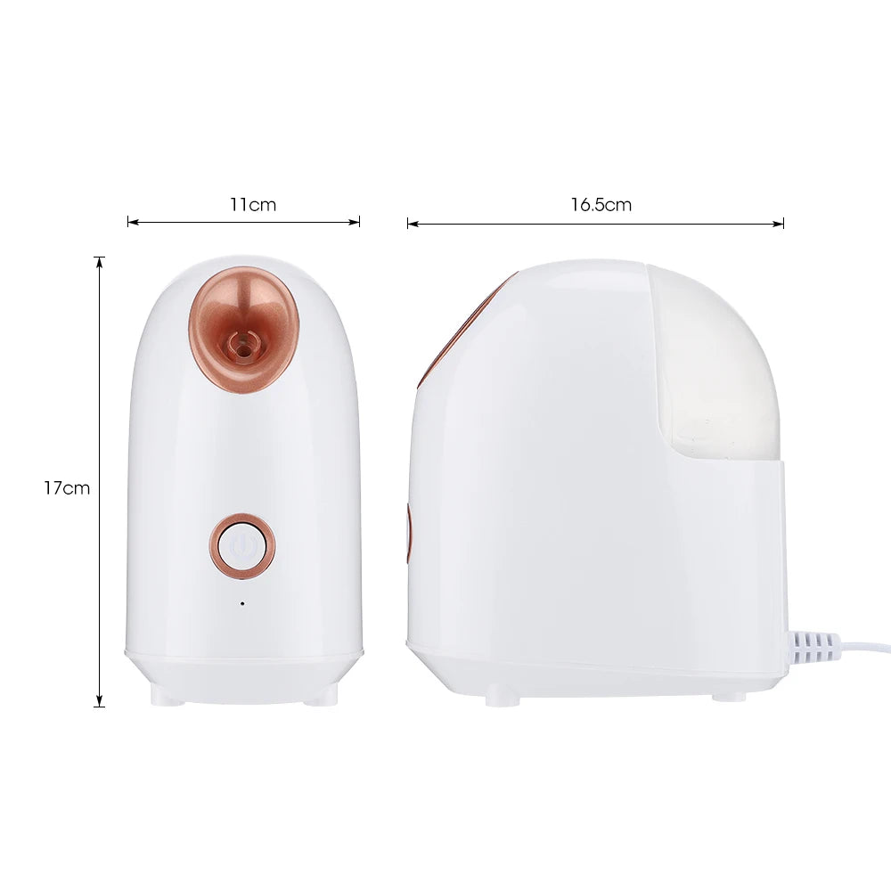 Nano Ionic Mist Facial Steamer Humidifier Atomizer Home Sauna SPA for Women Men Moisturize and Unclogs Pores