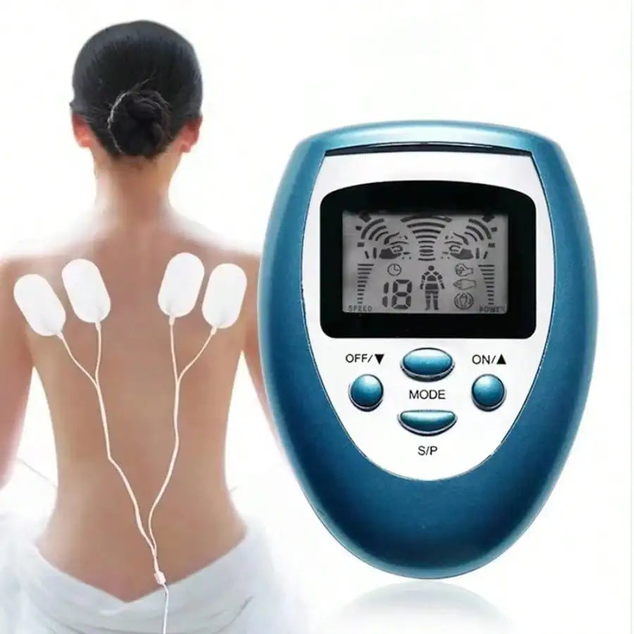 Low Frequency Electric Pulse Nerve Muscle Stimulator Massager TENS EMS Electronic Massage Device