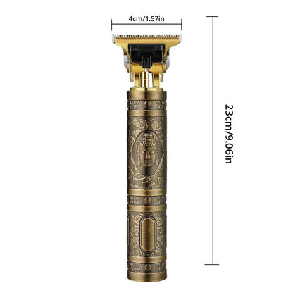 Professional Electric Grooming Kit Hair Clipper Beard Trimmer USB Cordless Haircut Trim Machine