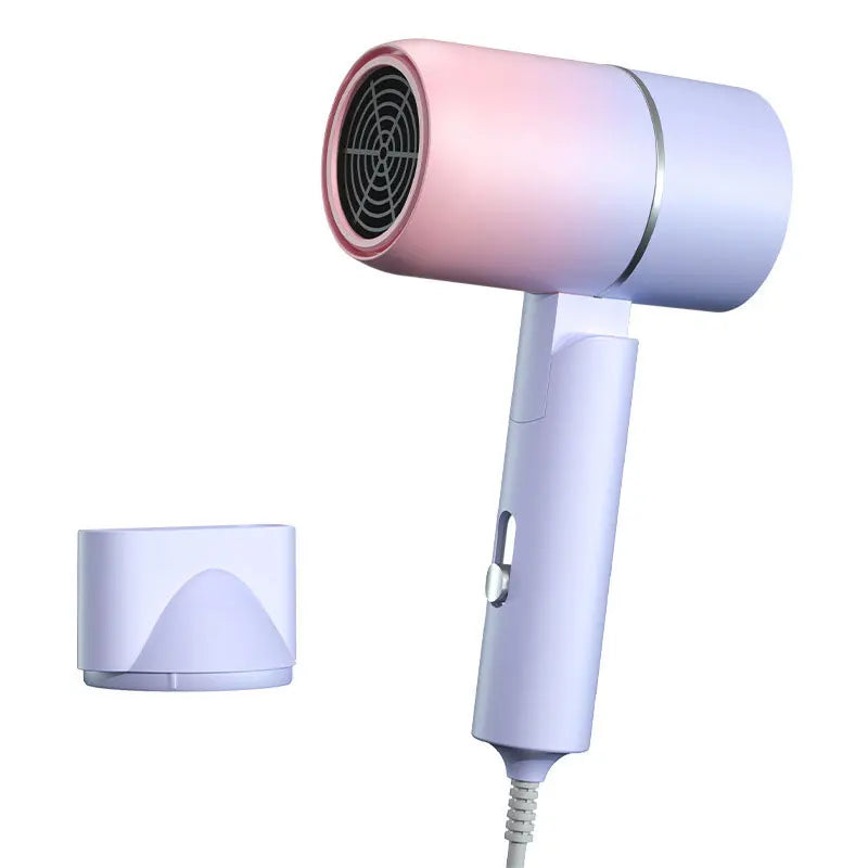 Mini Portable Home and Travel Folding Hair Dryer With Carrying Bag Blow Dryer Hot Air Anion Hair Care Accessories