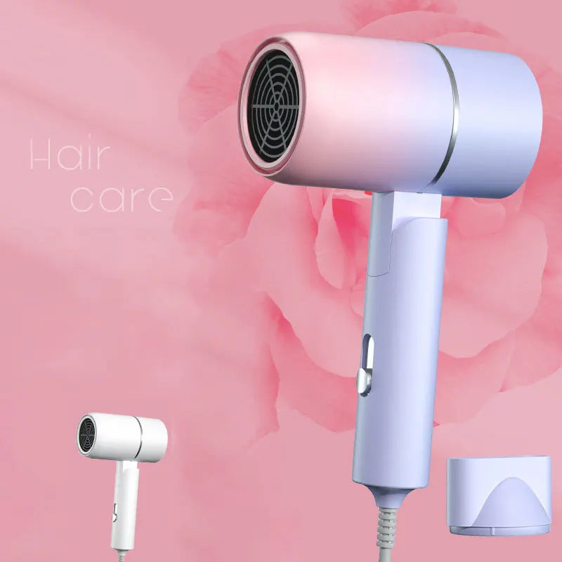Mini Portable Home and Travel Folding Hair Dryer With Carrying Bag Blow Dryer Hot Air Anion Hair Care Accessories