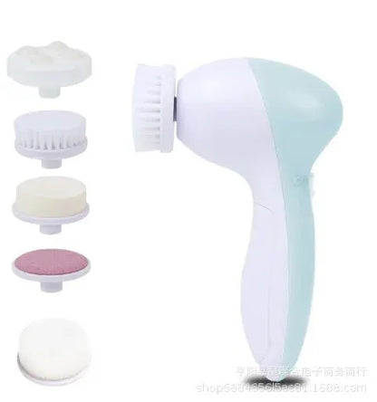 Multifunctional Electric 5 In 1 Facial Cleansing Brush Beauty Massager Deep Cleansing Massage Skin Gentle And Effective Skin Care