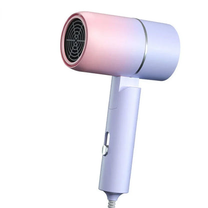 Mini Portable Home and Travel Folding Hair Dryer With Carrying Bag Blow Dryer Hot Air Anion Hair Care Accessories