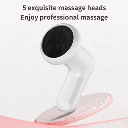 Wireless Full Body Fat Cellulite Remover Massager with 5 Massage Heads Beauty Body Sculpting Device