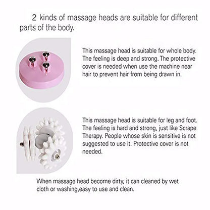 Infrared Electric Anti-Cellulite Body Slimming Massager Relaxing Muscle 3D Roller Device Promotes Weight Loss and Fat Reduction
