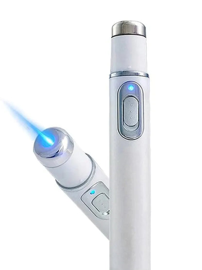 Blue Light Electronic Facial Beauty Eye Massager Reduce Eye Circles and Eye Bags Face Care Tool