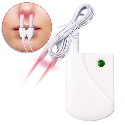 Low Frequency Nose Rhinitis Sinusitis Laser Therapy Cure Pulse Massage Runny Nose Sneezing Hay Fever Treatment Machine