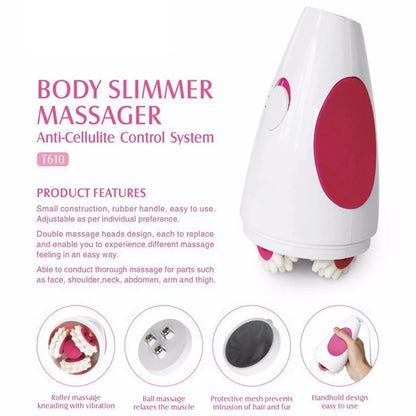 Infrared Electric Anti-Cellulite Body Slimming Massager Relaxing Muscle 3D Roller Device Promotes Weight Loss and Fat Reduction
