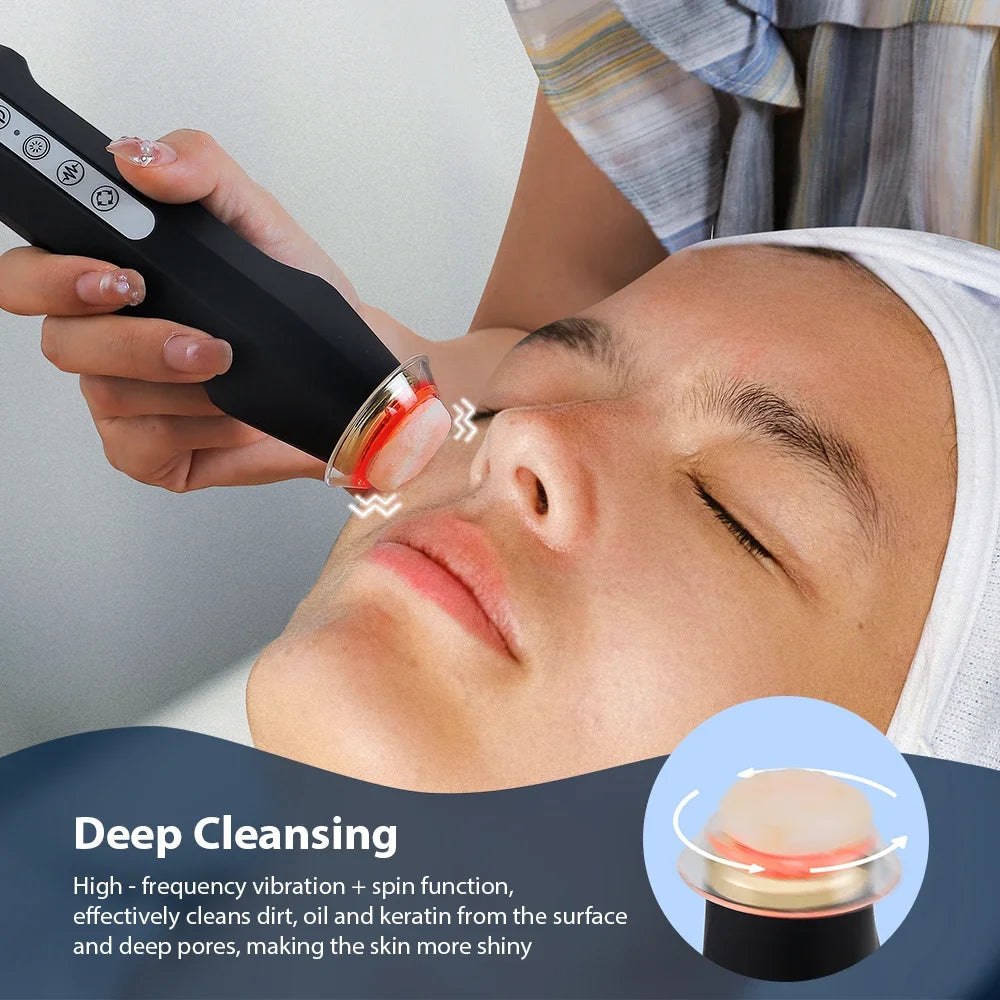 Portable Anti-aging CO2 Oxygen Bubble Pen Rechargeable Facial Cleaning Device Balance Serum Input Pen Skin Care Tool