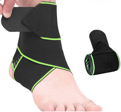 Professional Sports Ankle Strain Wraps Bandages For Fitness Running Elastic Ankle Support Brace Protector 1pc