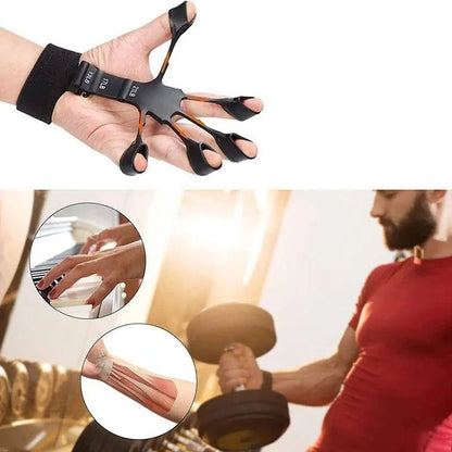 Silicone Recovery Finger Trainer Wrist Stretcher Finger Strength Recovery Flexion and Extension Vein Trainer