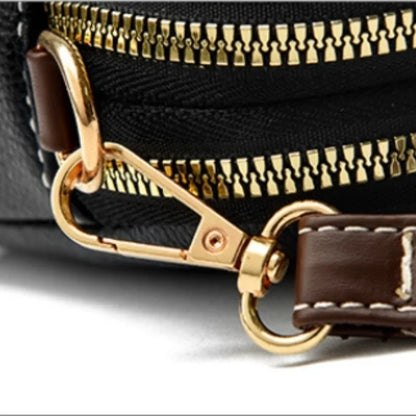 Exquisite Genuine Leather Square Shoulder Handbag Purse for Women Luxury Cowhide Women's Messenger Crossbody Flap Bag