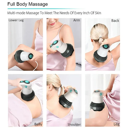 Electric Infrared Body Sculpting Handheld Weight Loss Massager Anti Cellulite Device for Arms Legs Hip Belly Fat Remover