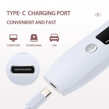 Ultrasonic Ion Deep Face Cleaning Skin Scrubber Blackhead Remover Acne Pore Cleaner Facial Shovel Beauty Tool