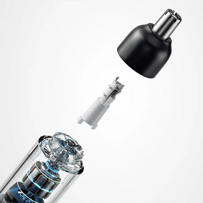 Portable Painless Ear and Nose Hair Trimmer for Men and Women Battery-Operated Personal Care Device